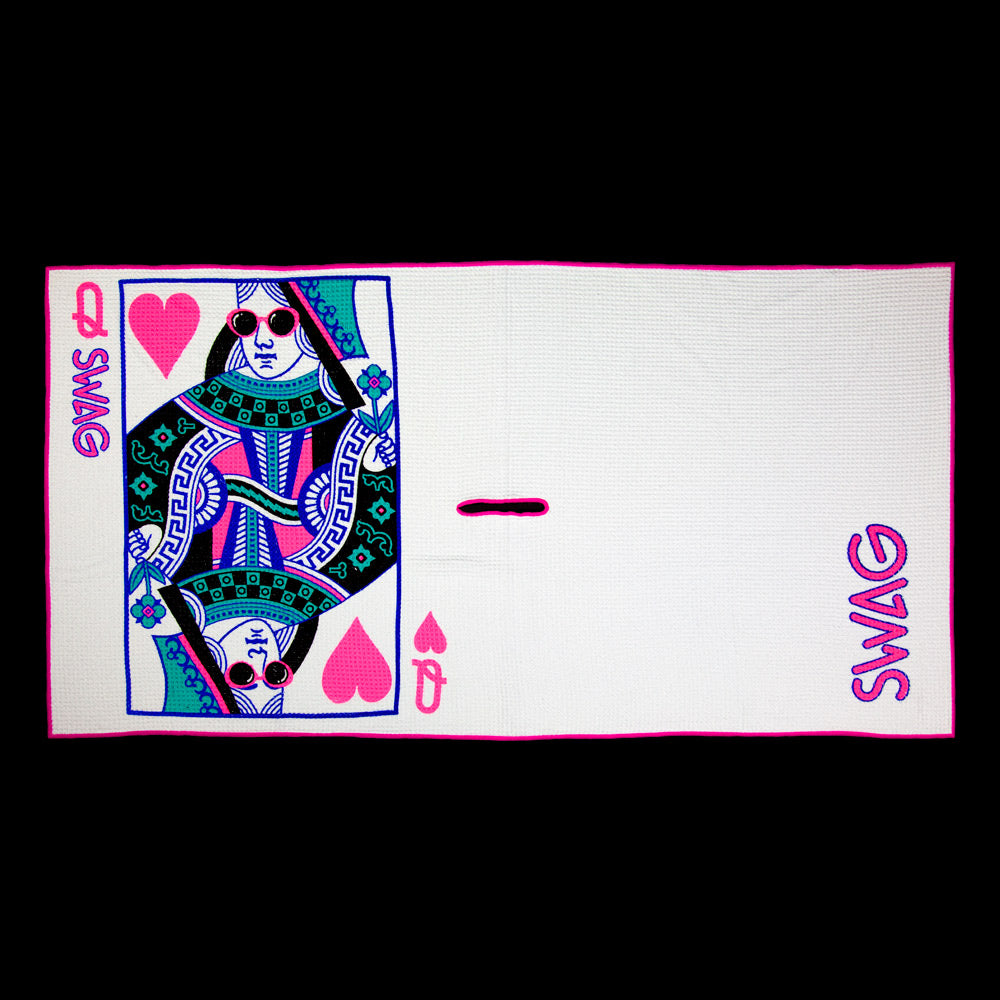 Queen Of Swag Golf Towel