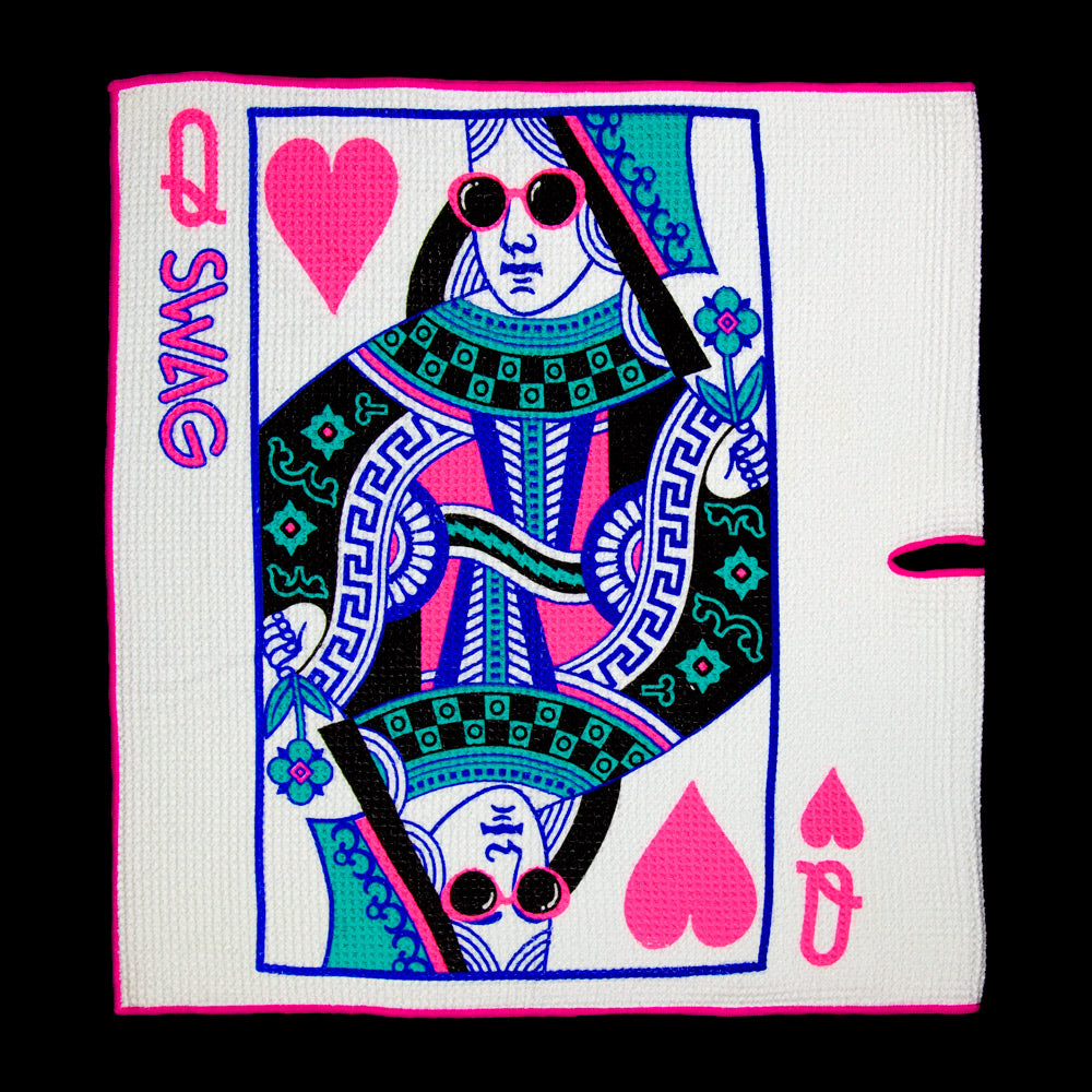 Queen Of Swag Golf Towel