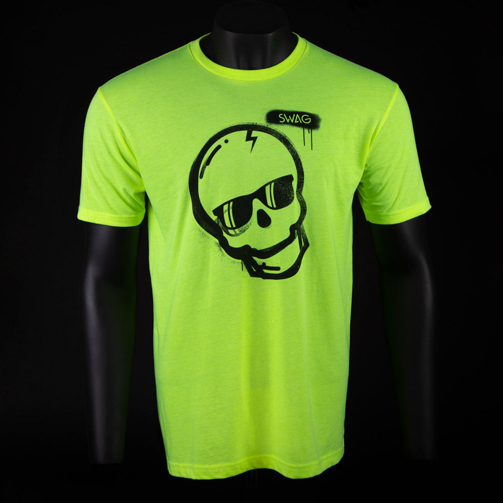 High Voltage Spray Skull Shirt