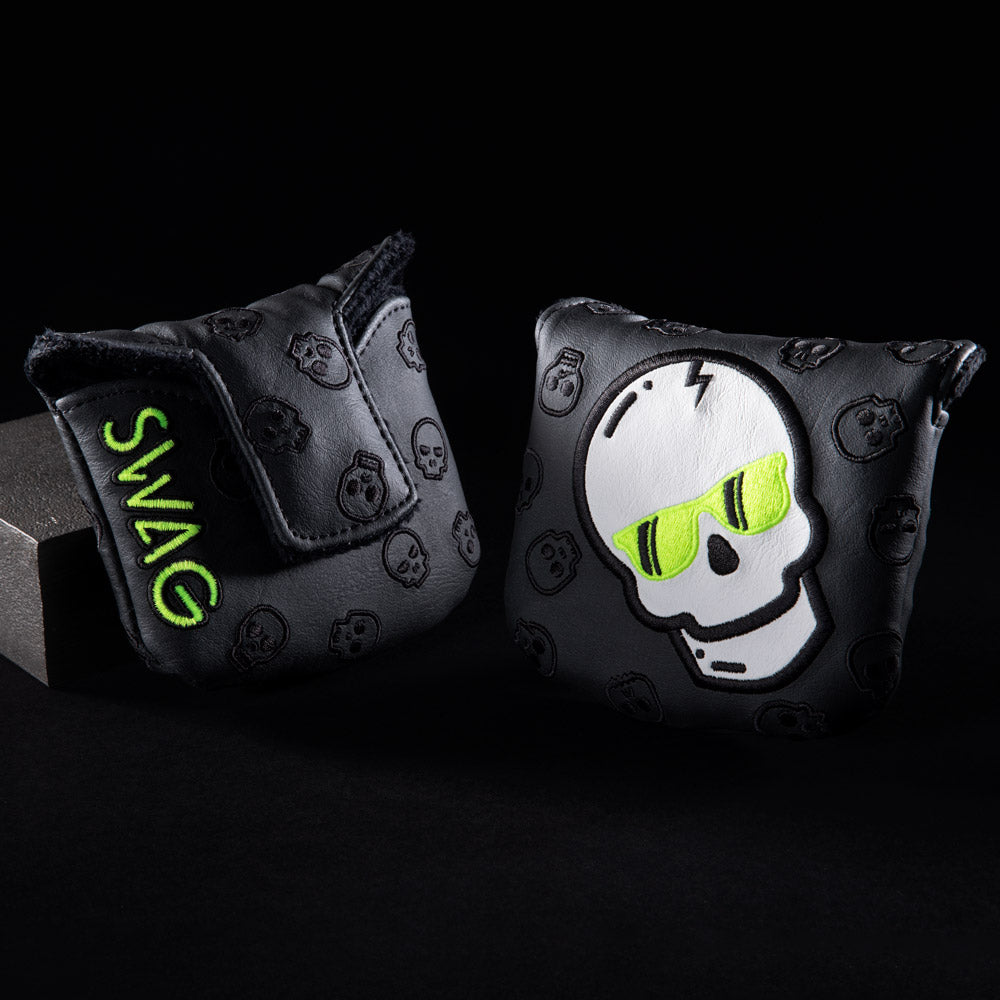 Black & Bolt Skull Mallet Cover