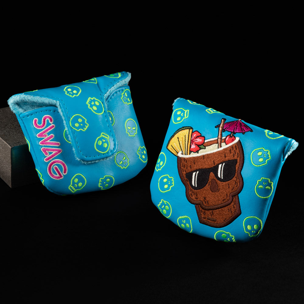 Piña Colada Skull Mallet Cover
