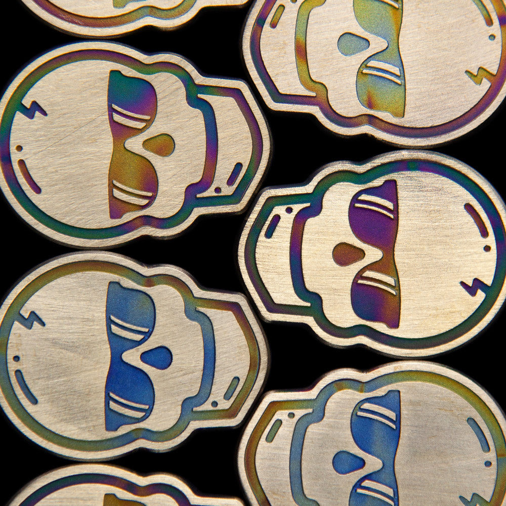 1st Anniversary Skull Marker