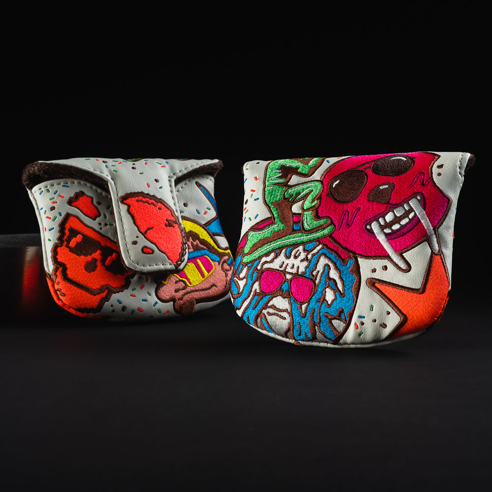 Swagmas Cookie mallet golf putter head cover made in the USA.