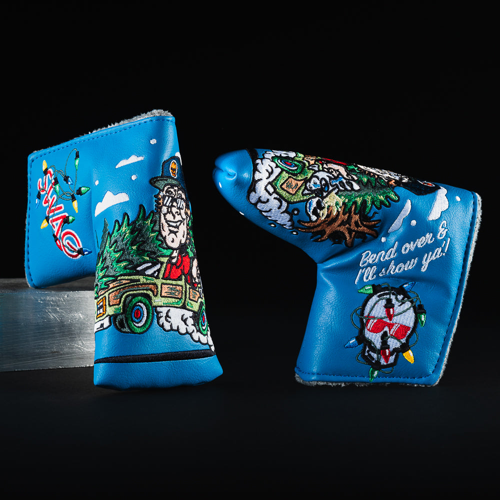 Clark Grizz in car blade golf putter head cover made in the USA.