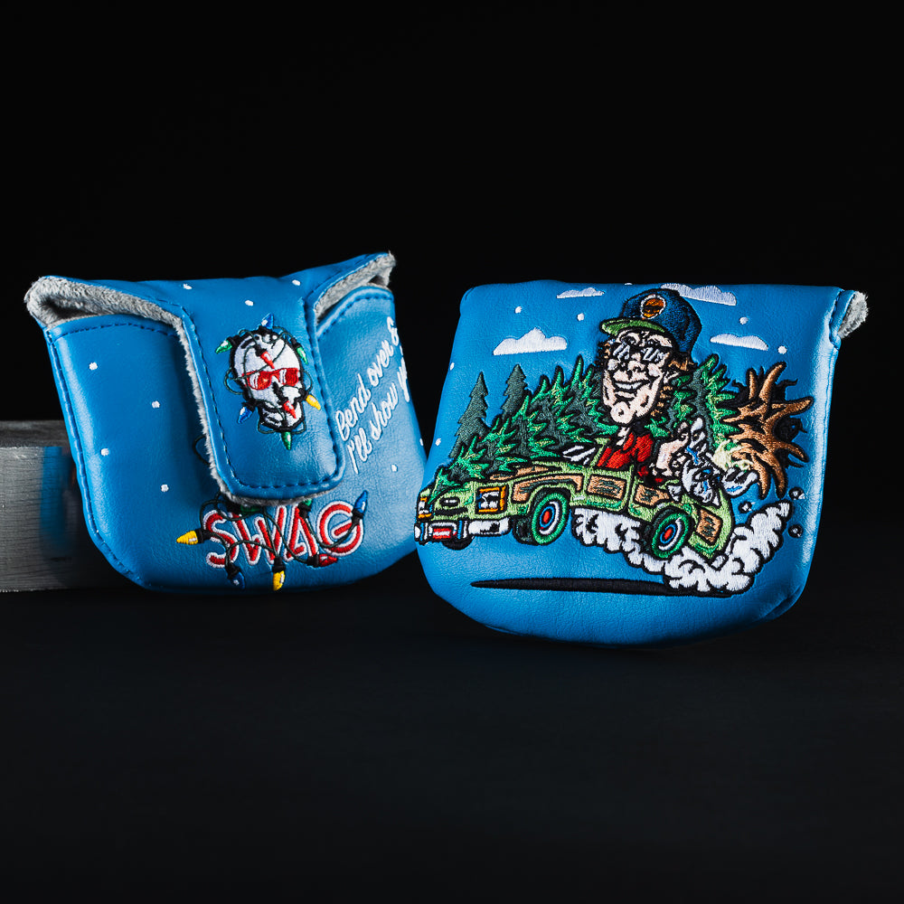 Clark Grizz in car mallet golf club head cover made in the USA.