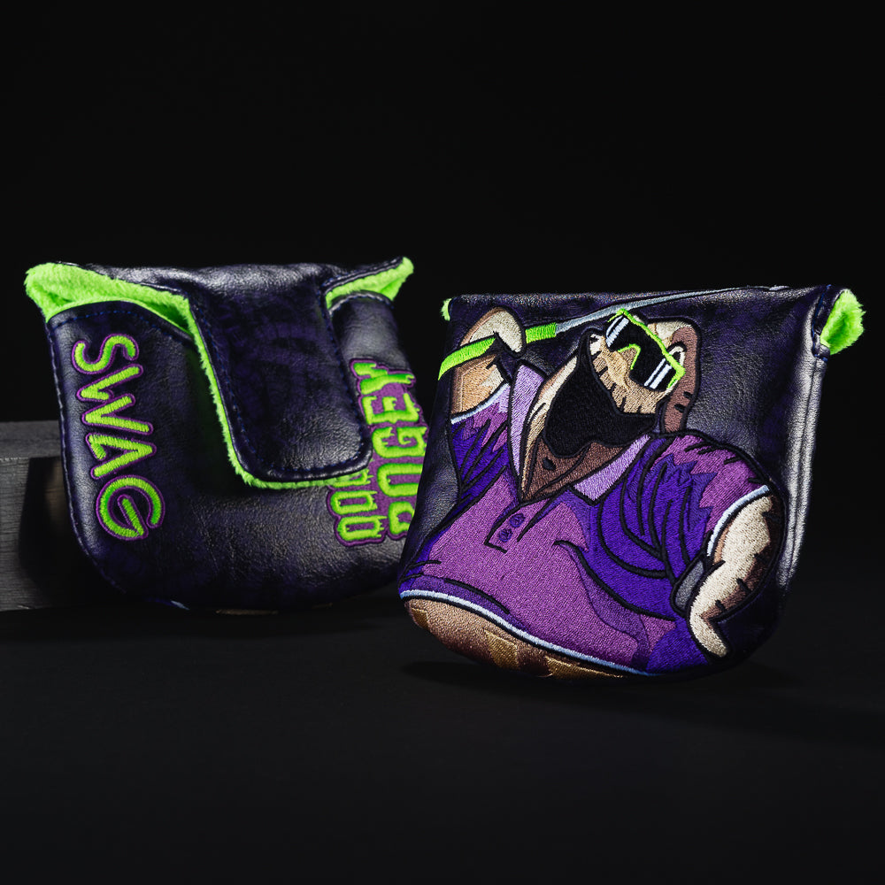 Oogie Bogey mallet golf putter head cover made in the USA.