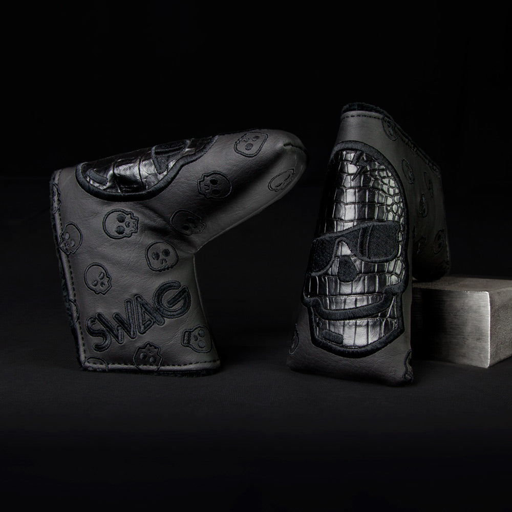 Black Croc Skull Cover