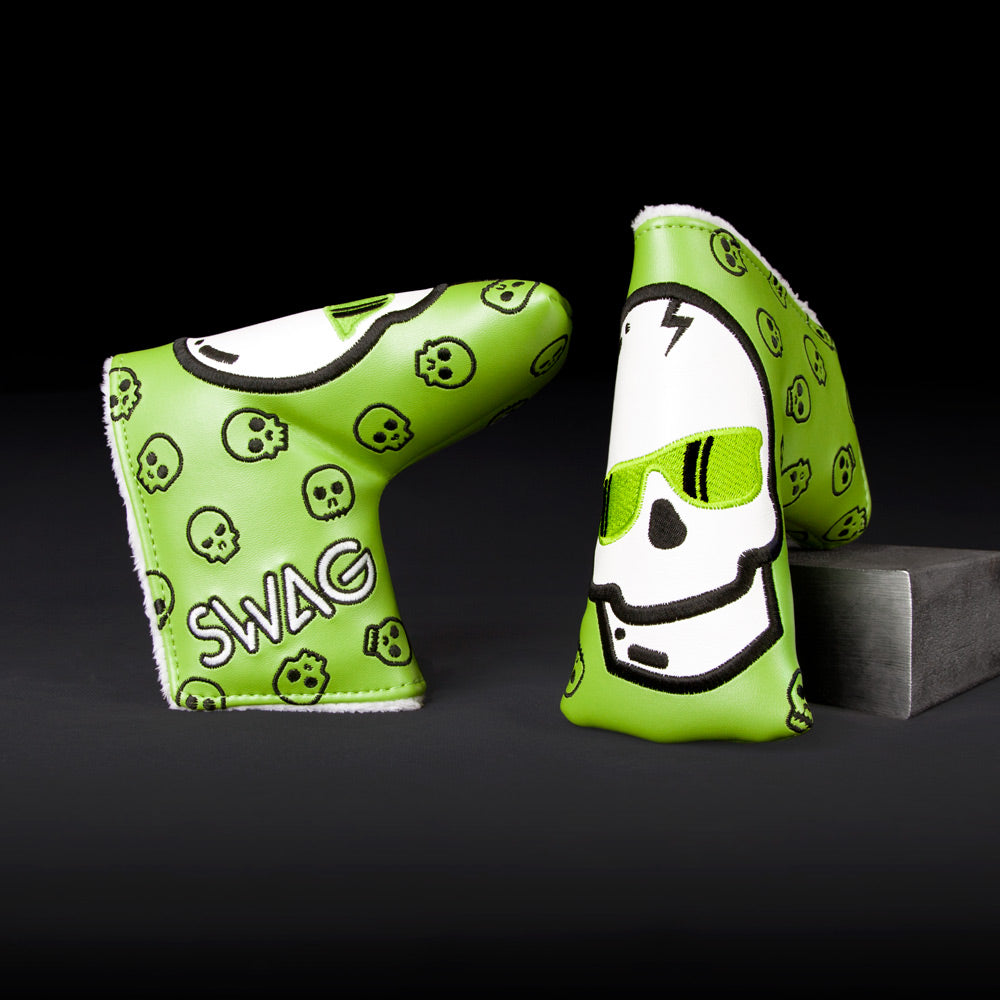 Green With Envy Skull Cover