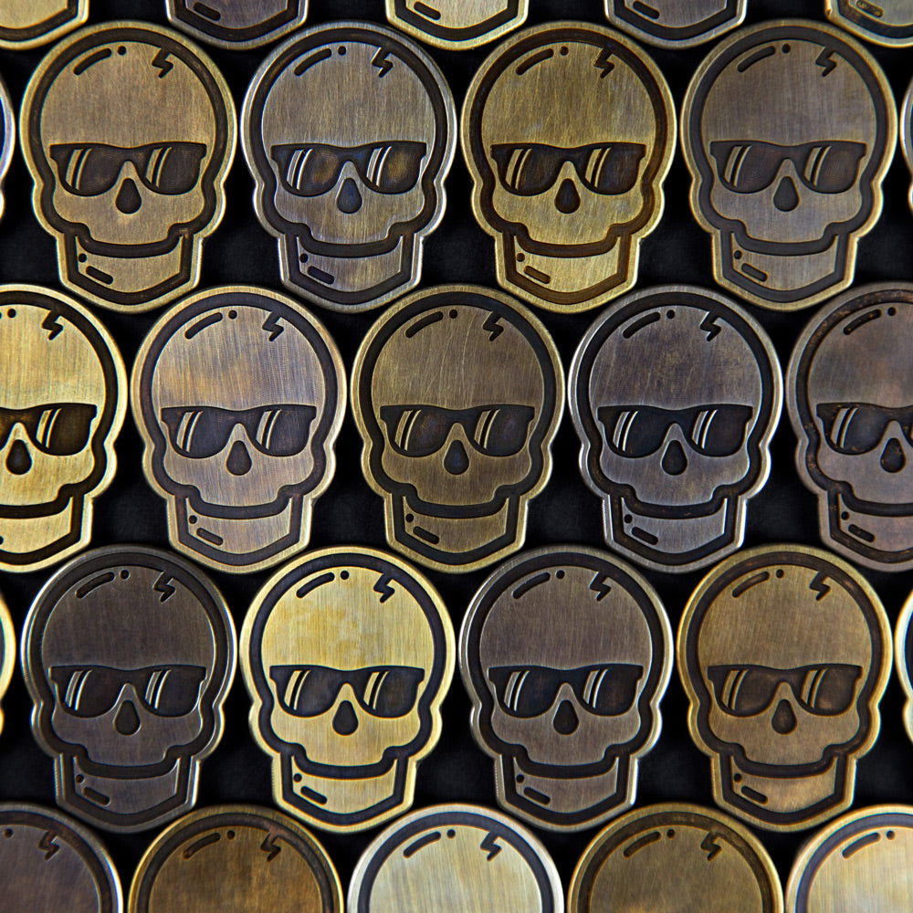 Weathered Skull Marker