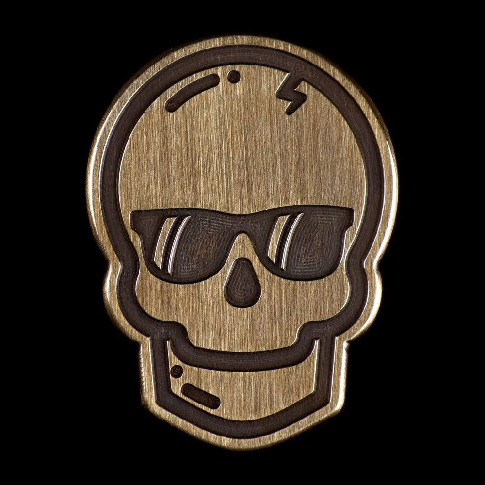 Weathered Skull Marker