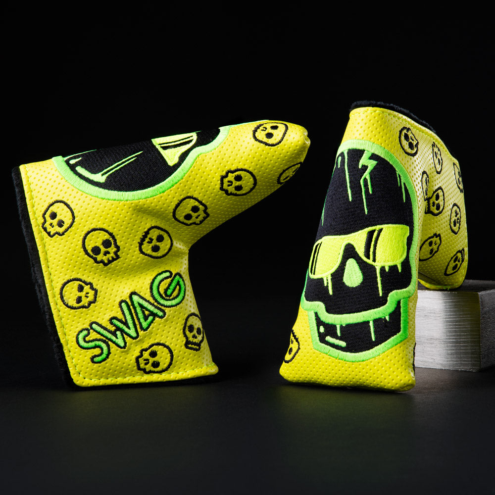 SWAG GOLF スカルブラックアウト ボールマーカー黄色 新品 WM Dripping Skull Blade Special – SWAG Golf Co