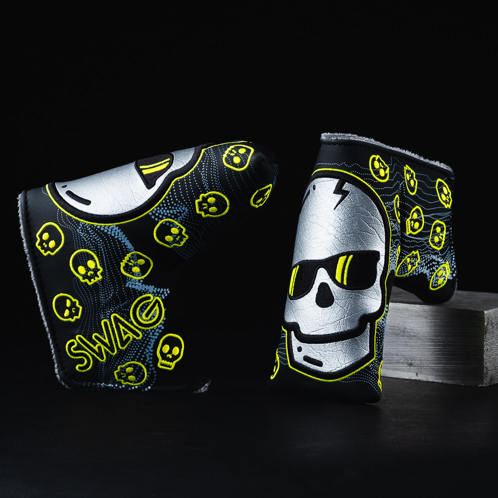 Lightning Wavelength Skull Blade Cover