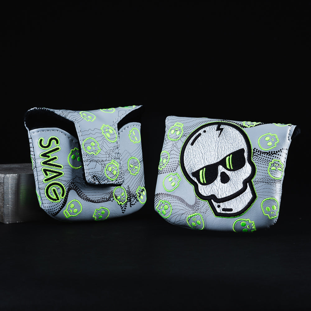 Ecto Gray Wavelength Skull Mallet Cover
