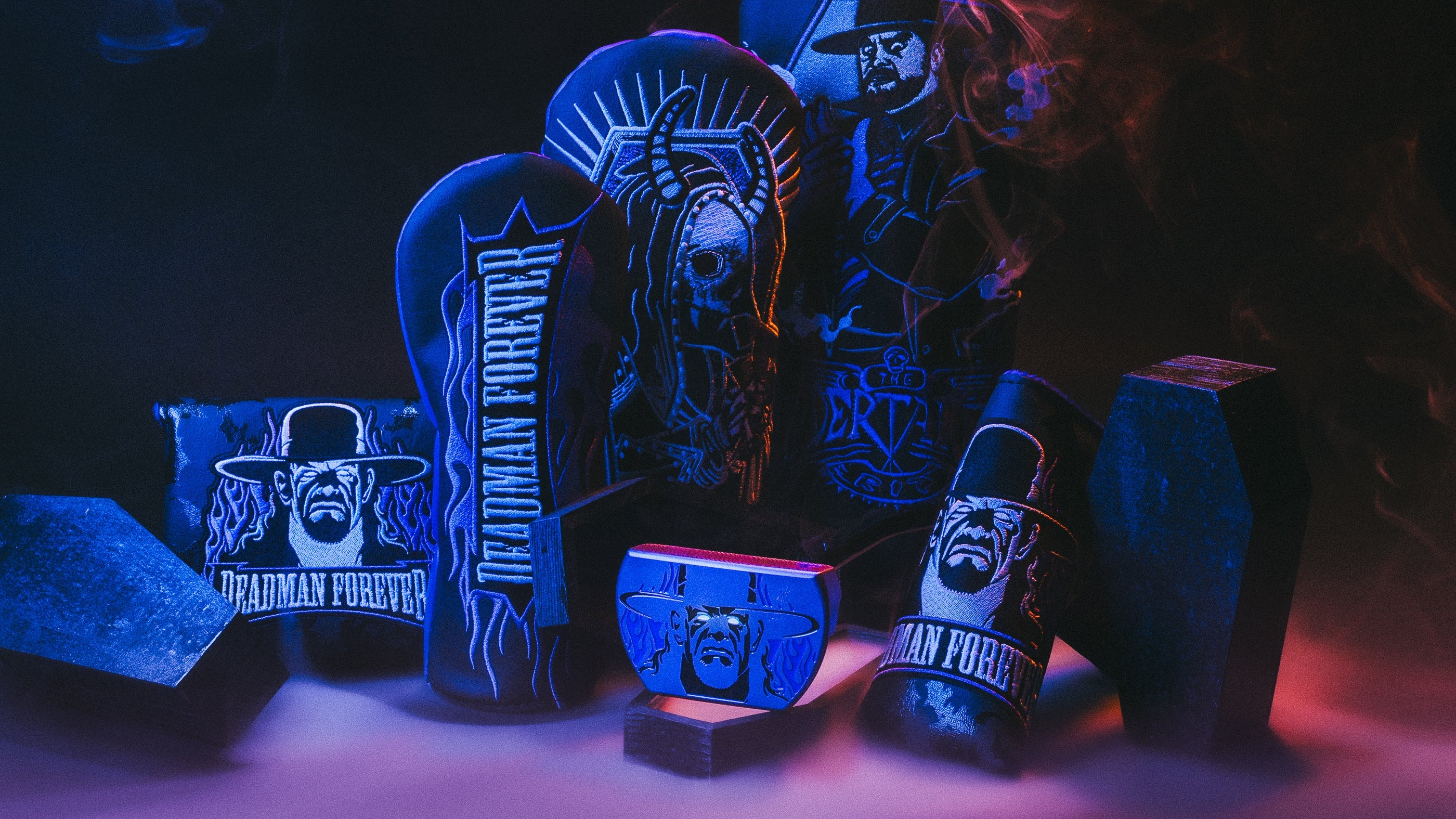 WWE officially licensed fan gear and golf accessories.