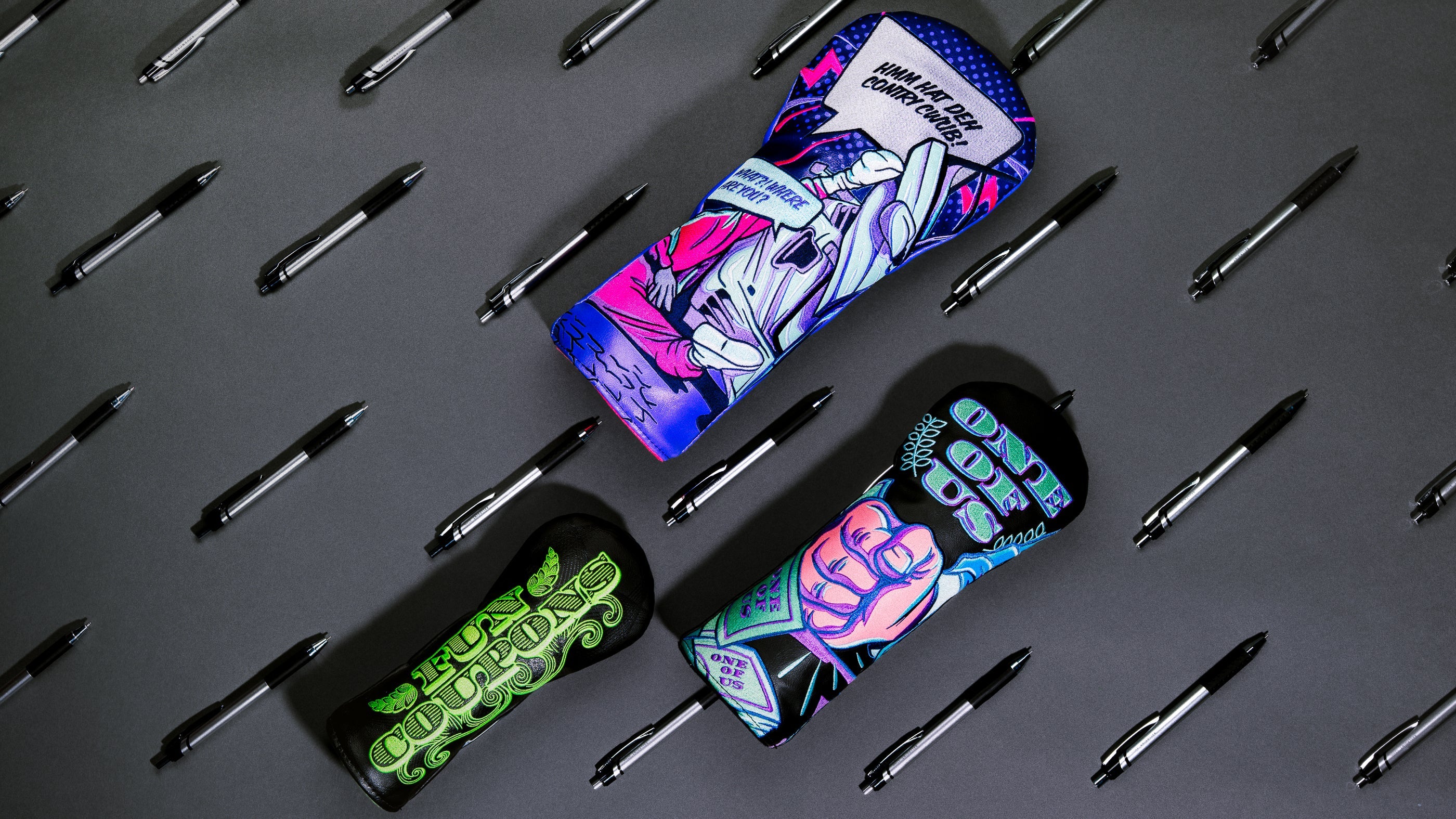 SWAG Golf officially licensed movie themed headcovers and golf gear.