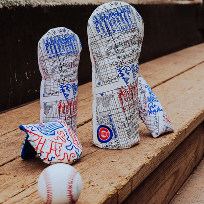 Chicago Cubs Game 7 Scorecard Fairway Cover