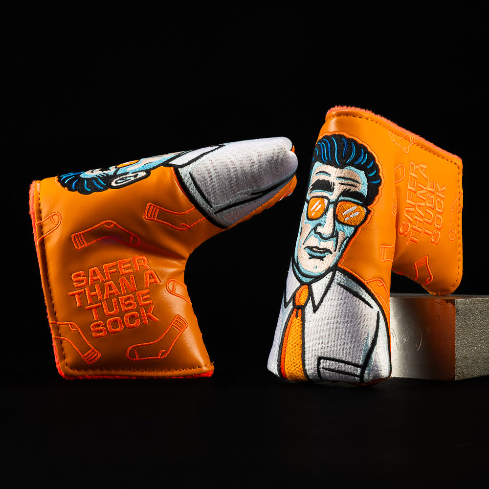 American Pie Jim’s Dad blade cover with iconic dad design and stitched SWAG details.