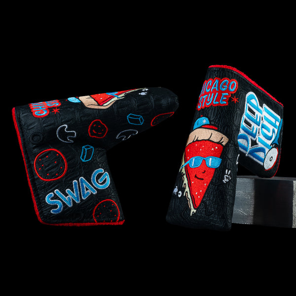 新品未使用　限定品SWAG Chicago Style HANDSOME ONE SWAG Golf Chicago Collection Deep Dish Blade Cover – SWAG Golf Co