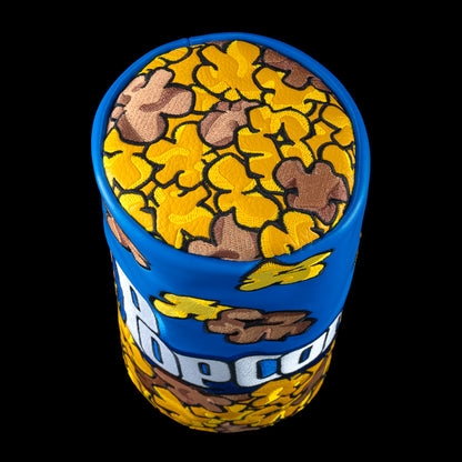SWAG Golf Chicago mix blue and yellow popcorn themed barrel fairway golf headcover.