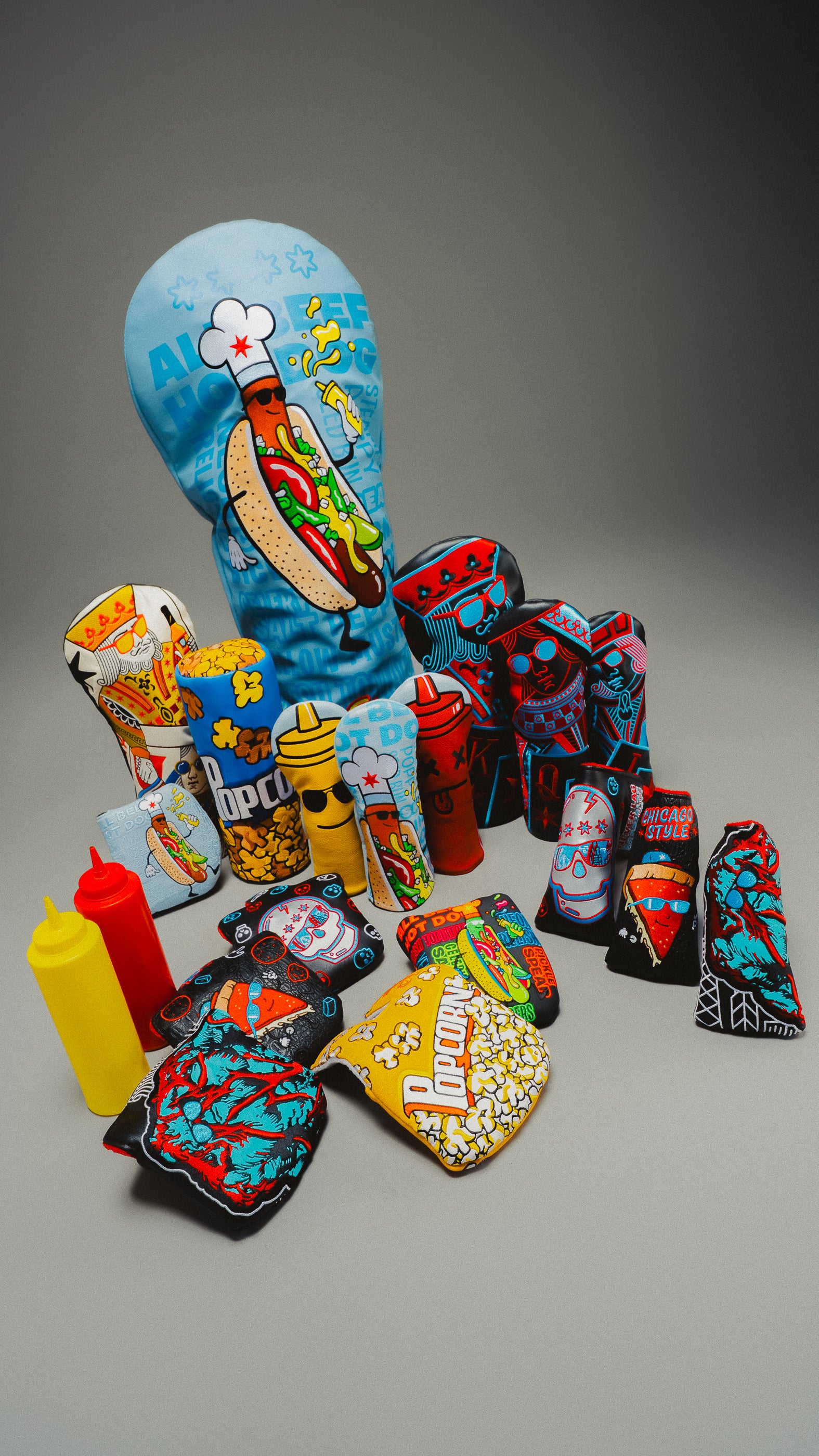 SWAG Golf 2026 Anniversary Collection featuring limited edition golf headcovers, putters, accessories, and apparel.