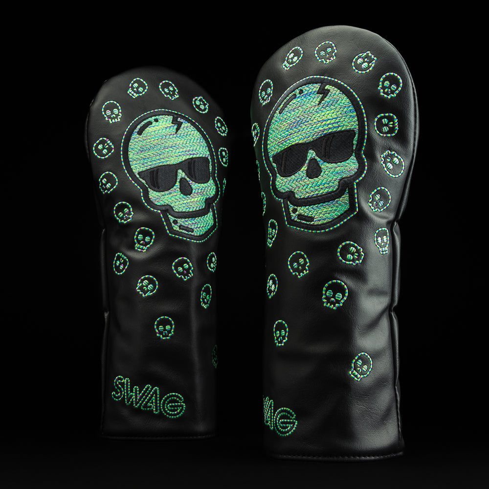 Herringbone Skull Driver Cover Special – Swag Golf Co