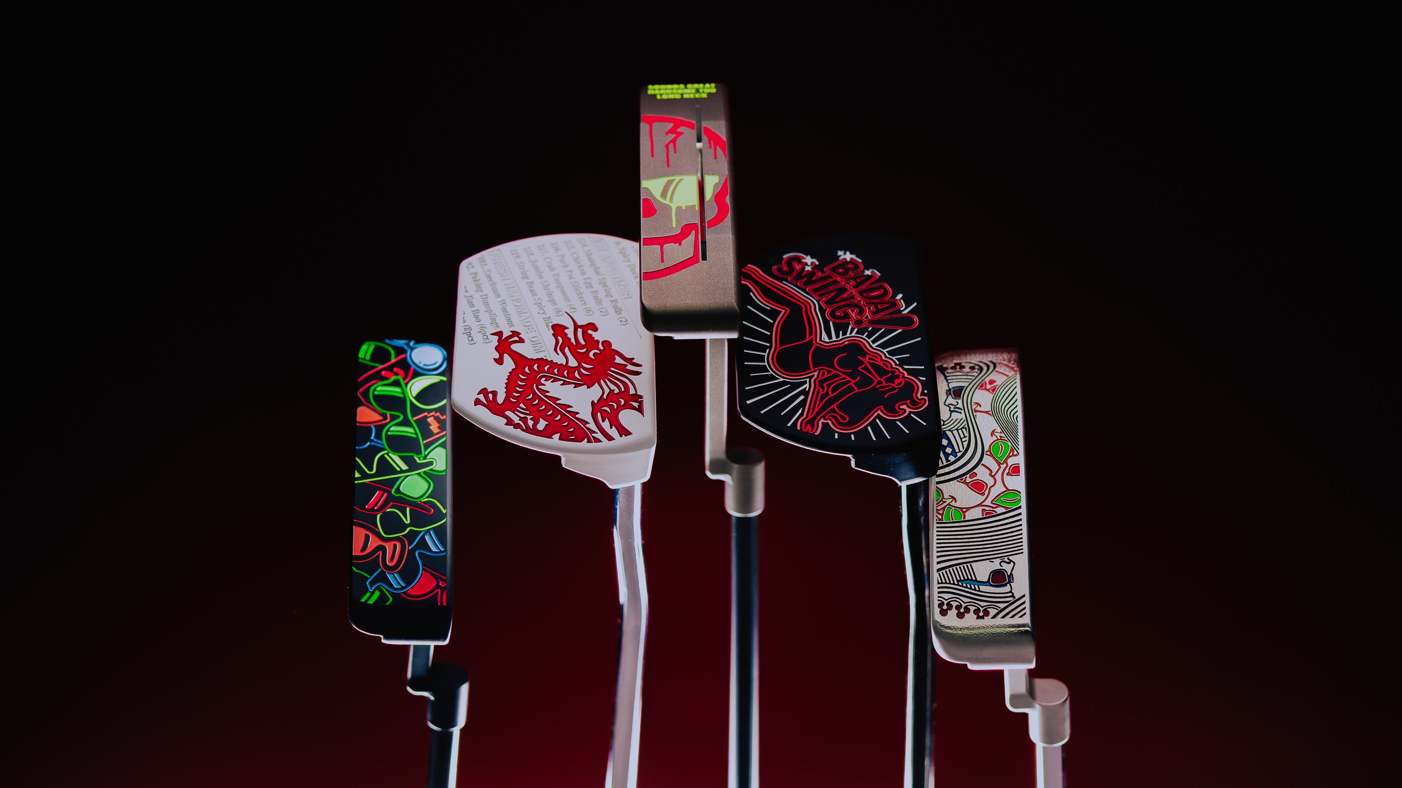 SWAG Golf 2026 Anniversary limited edition putter collection.