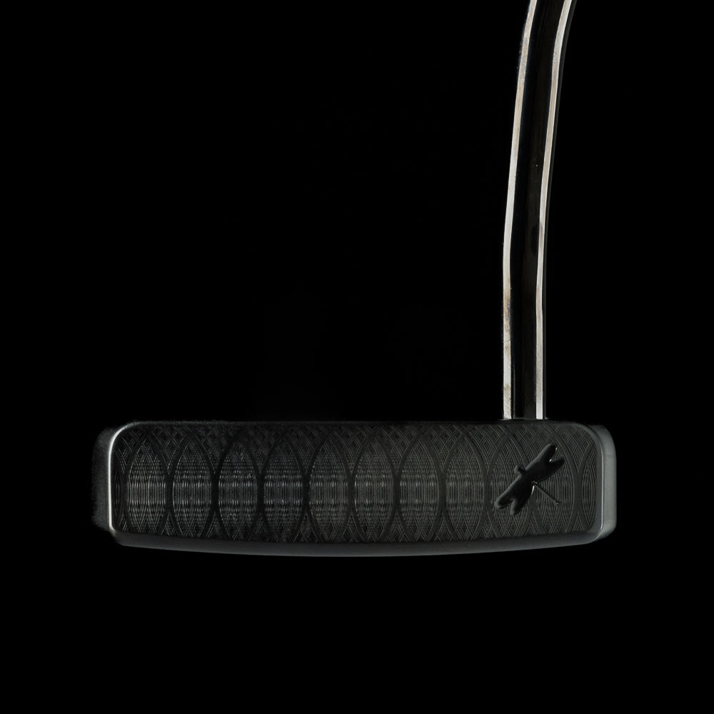 Swag Thing The Boss 2.0 black mallet stainless steel golf putter made in the USA.