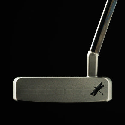 Swag Thing Black Oxide finish The Boss mallet golf putter made in the USA.