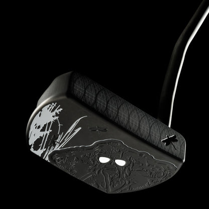 Swag Thing The Boss 2.0 black mallet stainless steel golf putter made in the USA.