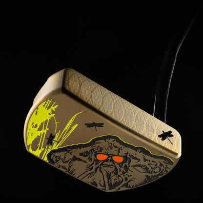 Swag Thing torched bronze The Boss 2.0 mallet golf putter made in the USA.