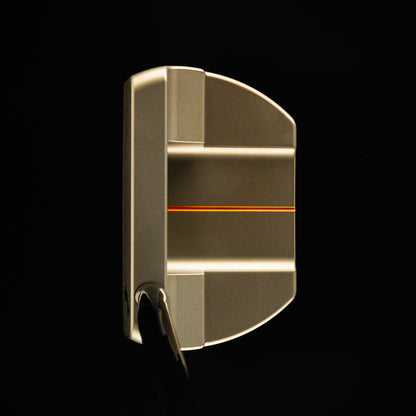 Swag Thing torched bronze The Boss 2.0 mallet golf putter made in the USA.