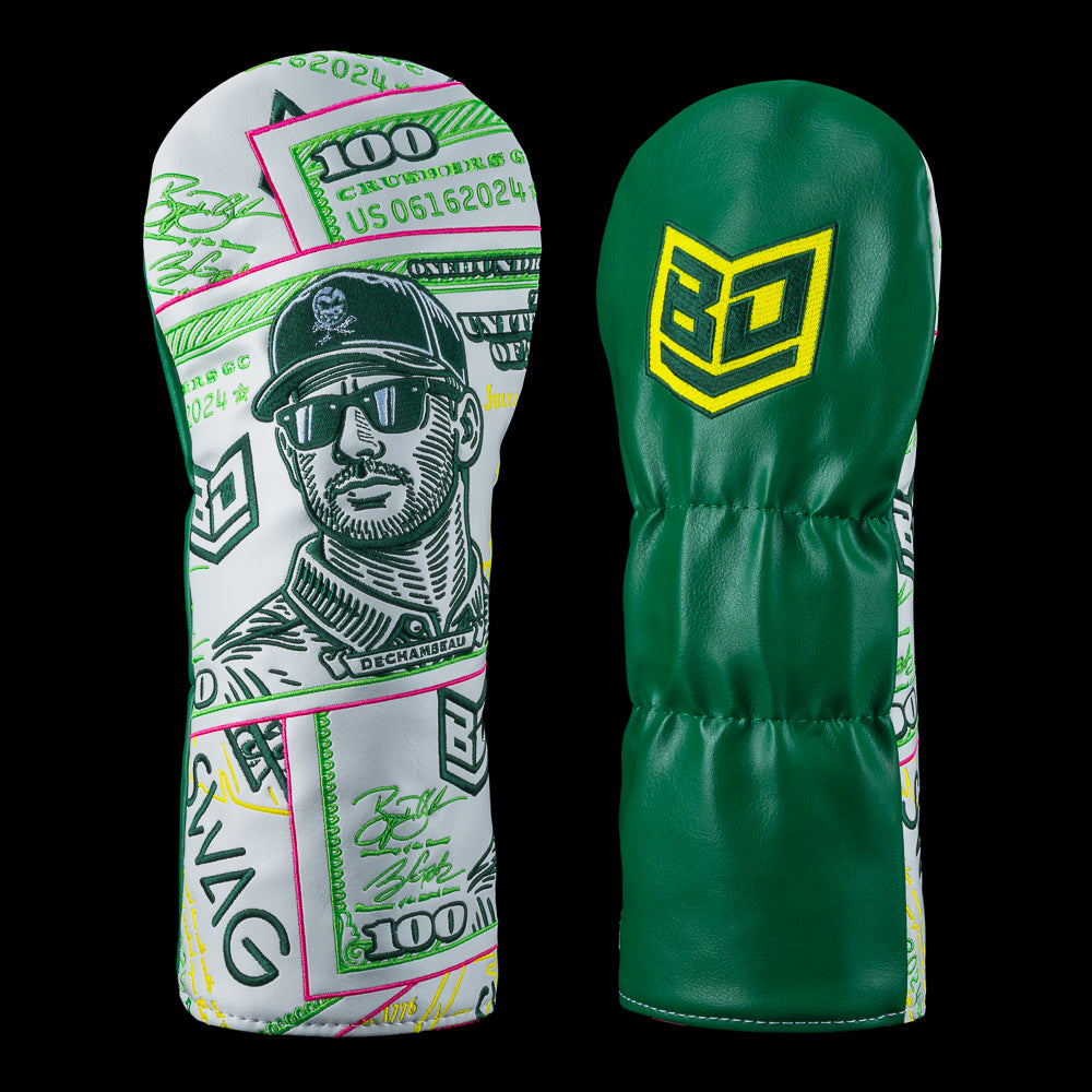 Bryson DeChambeau Dollar Bill BD Driver Cover