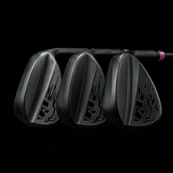 Blackout Melting Skull Wedge Set – Swag Golf Co