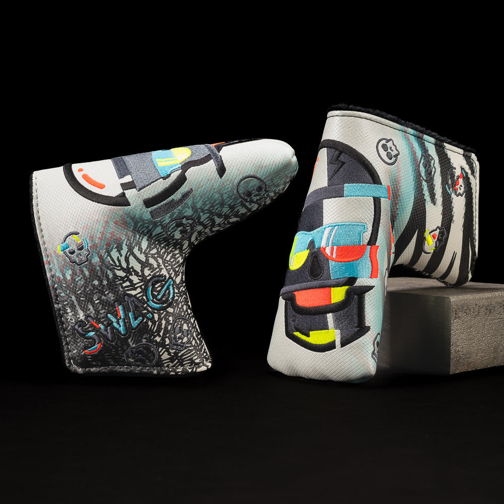 Glitch Skull Blade Cover