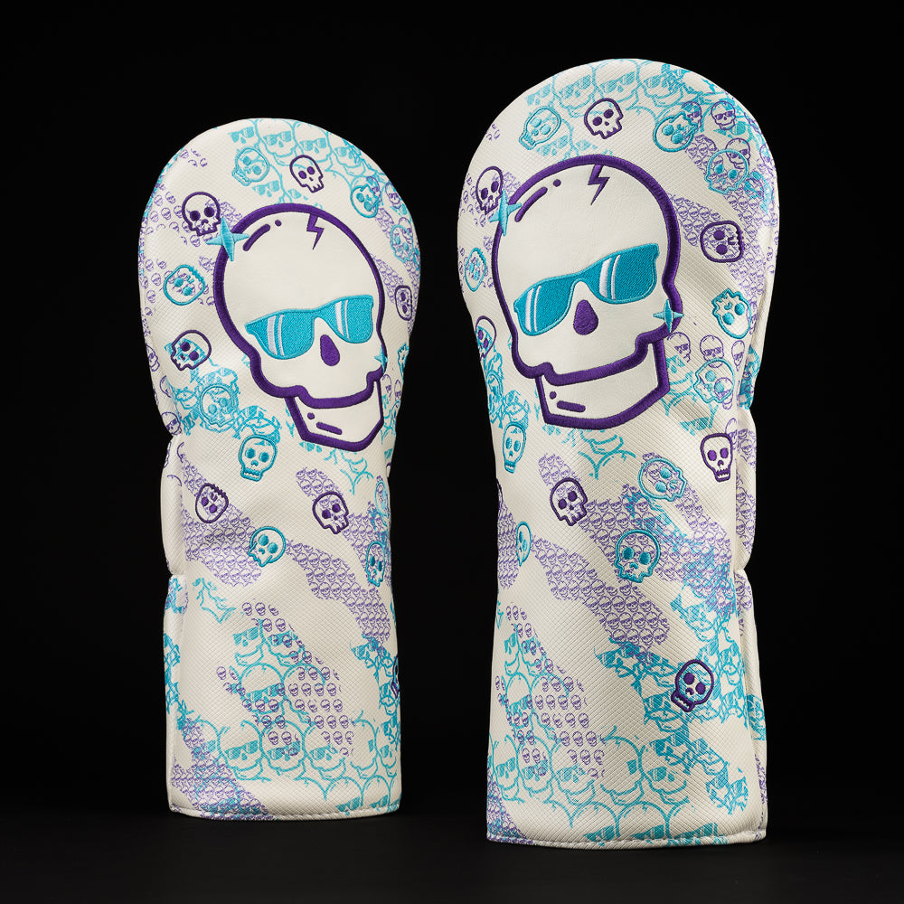 Acid Jazz Skull Driver Cover – Swag Golf Co