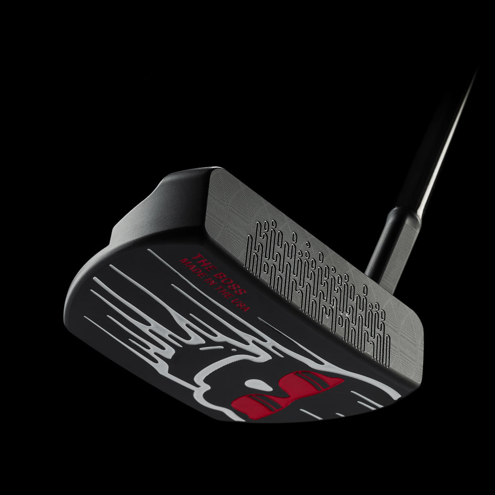 Black PVD Dripping Skull The Boss Putter