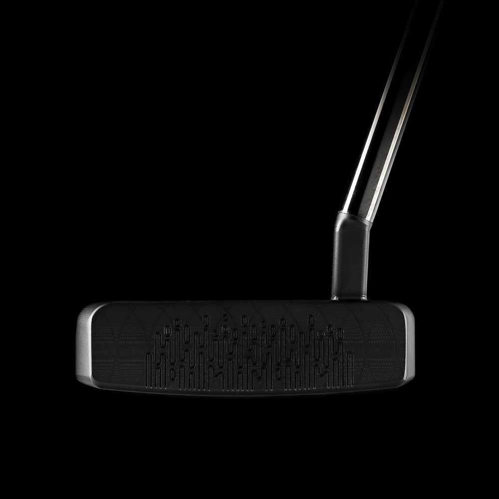 Black PVD Dripping Skull The Boss Putter.