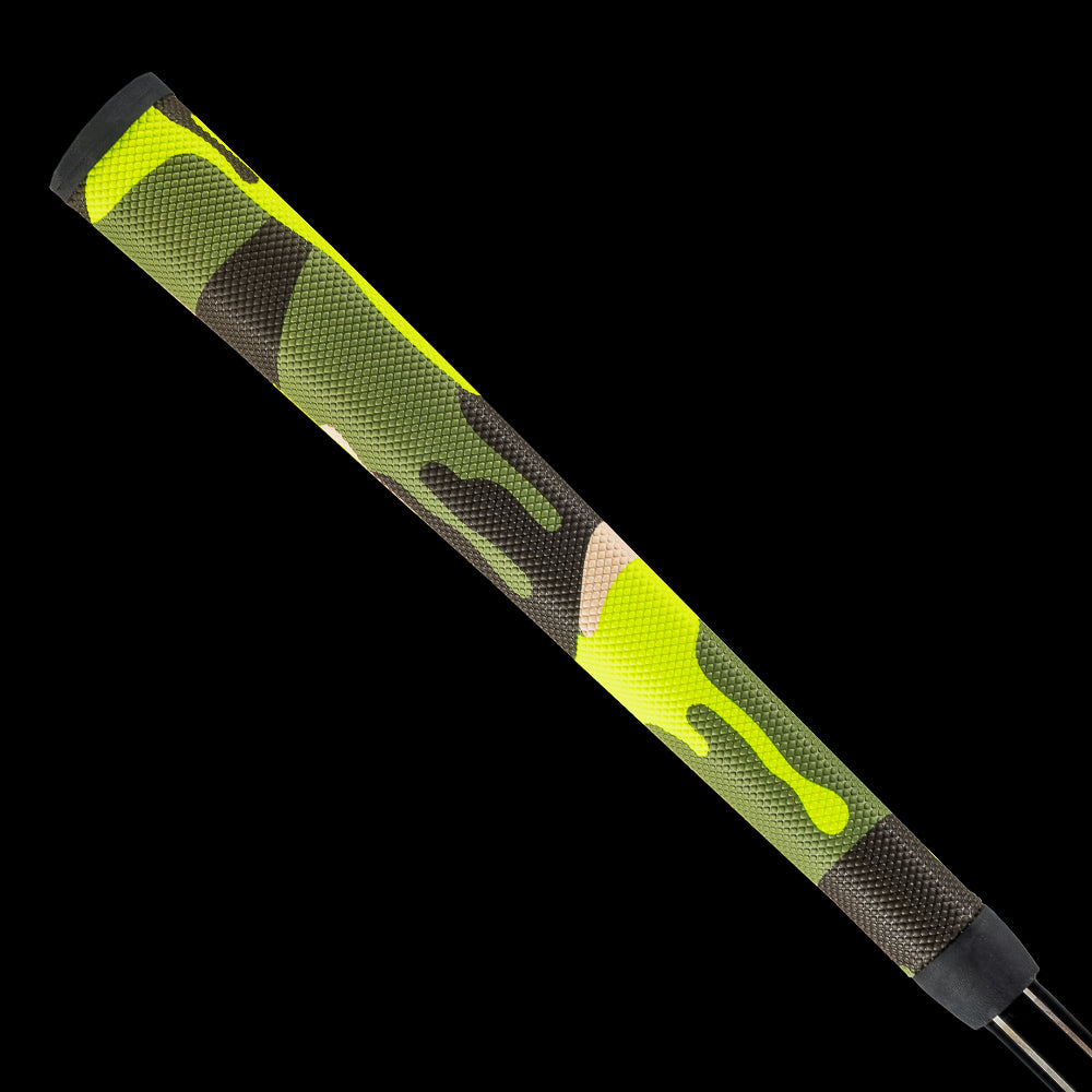 Camo Neon Green Drip Midsize Putter Grip – SWAG Golf Co