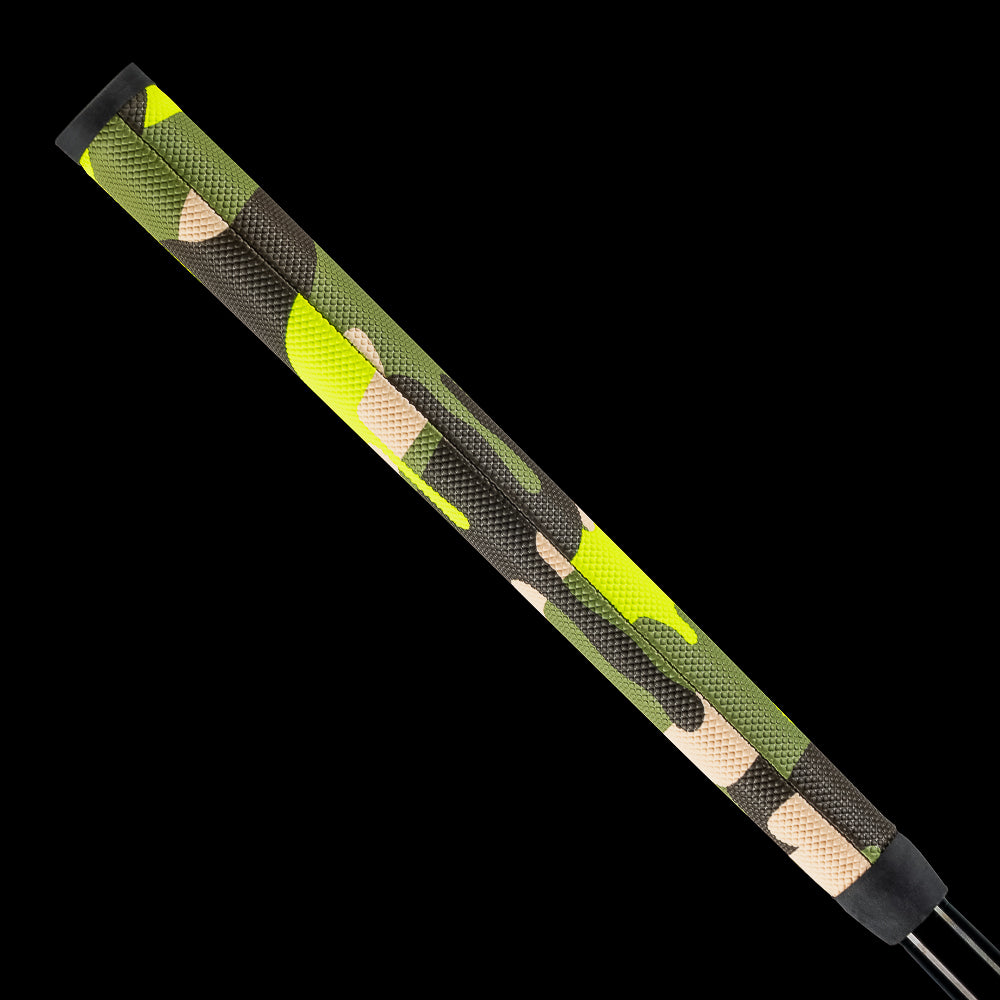 Camo Neon Green Drip Midsize Putter Grip – SWAG Golf Co