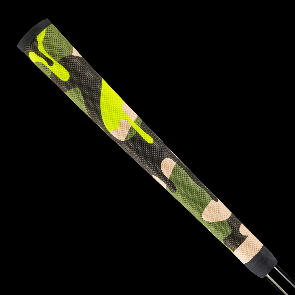 Camo Neon Green Drip Midsize Putter Grip – SWAG Golf Co