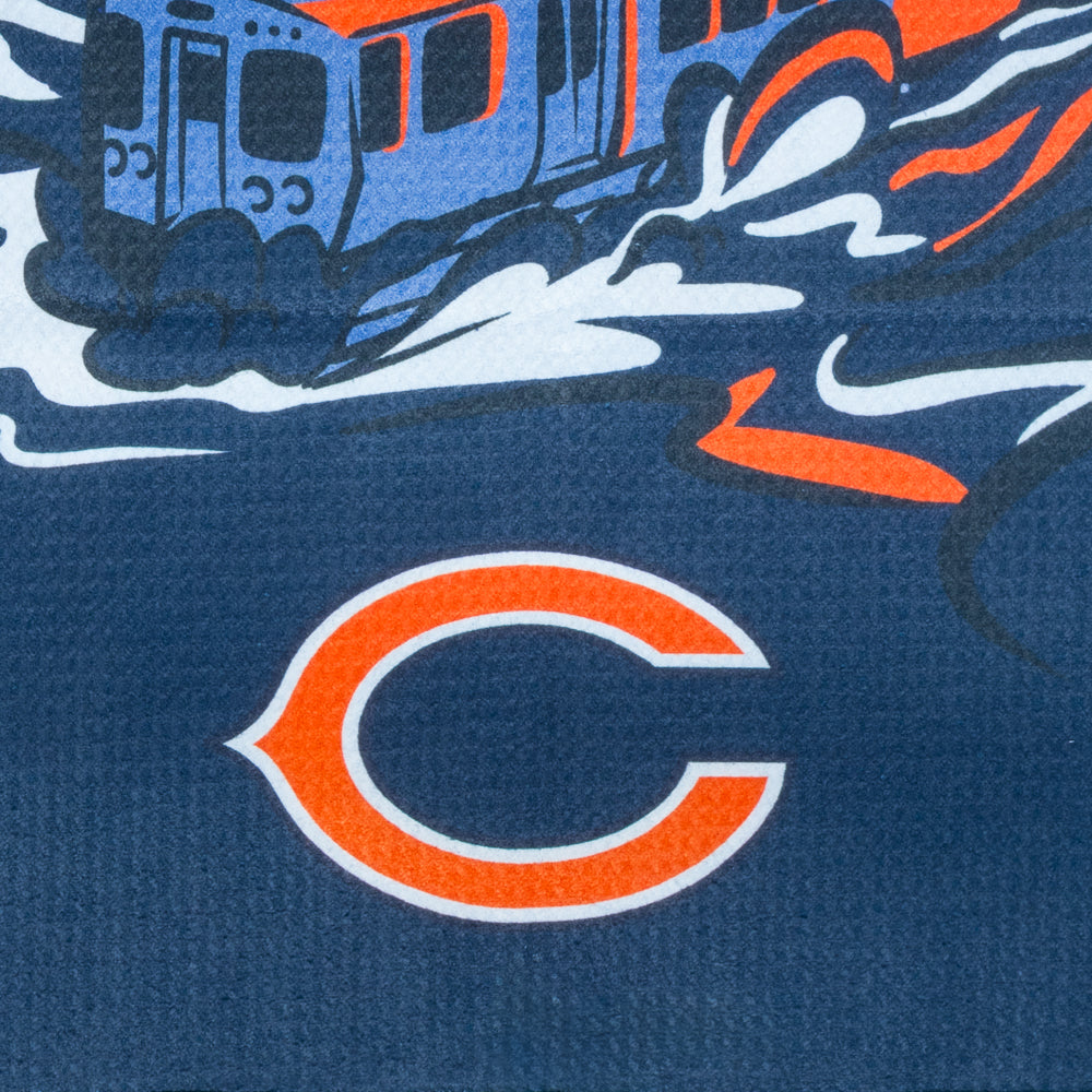 CHICAGO BEARS 大判ブランケット タペストリー USA製 アメフト mens-starter-navy-chicago-