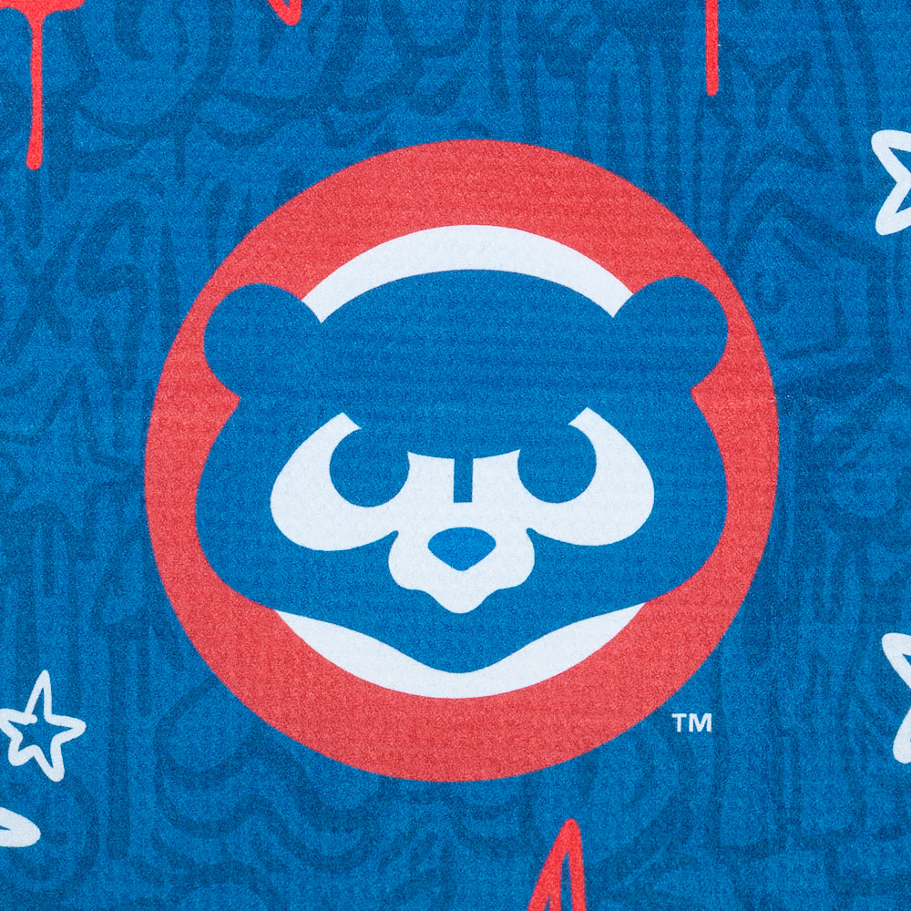 Chicago Cubs Fully Tagged Golf Towel