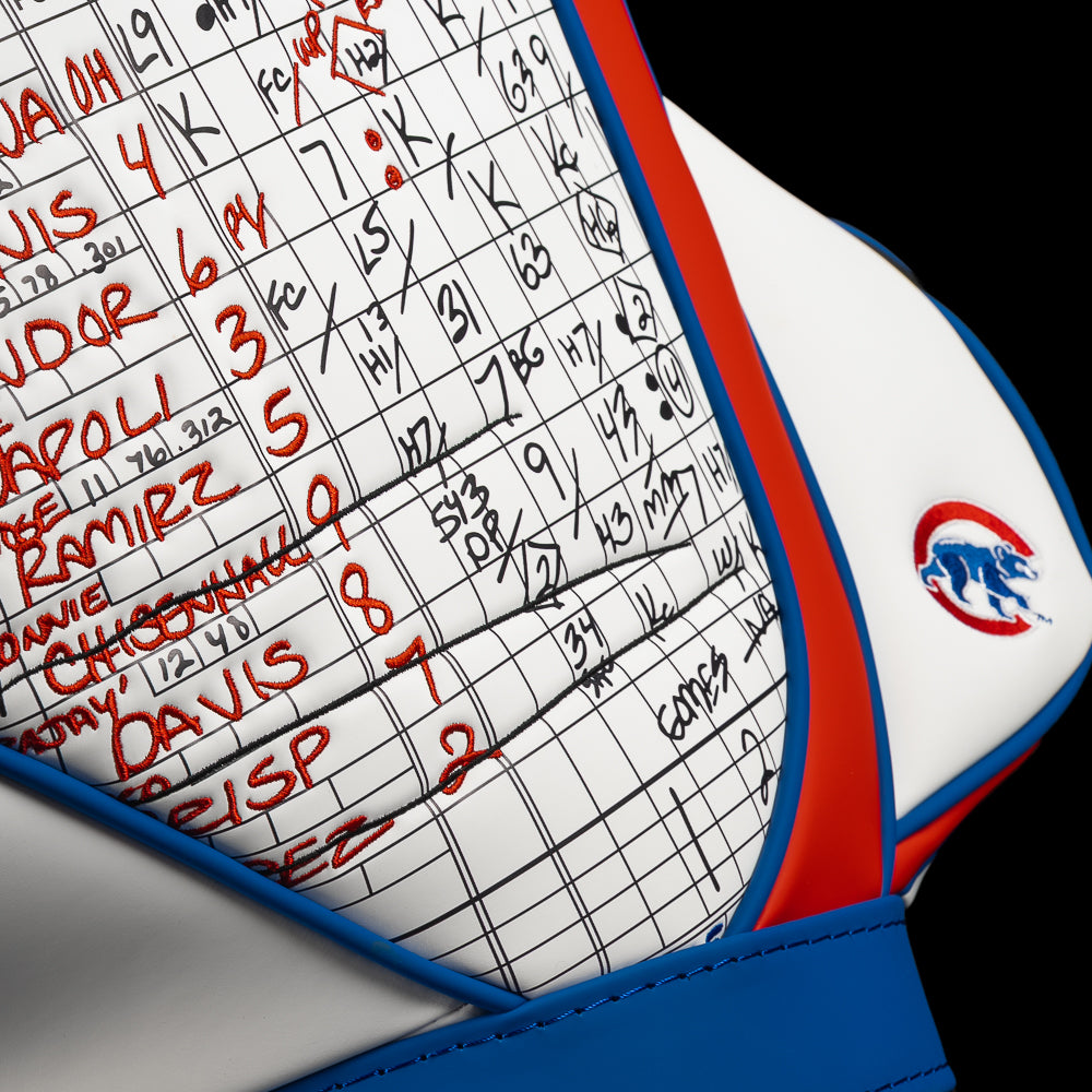 Chicago Cubs Game 7 Scorecard Den Caddy Cooler