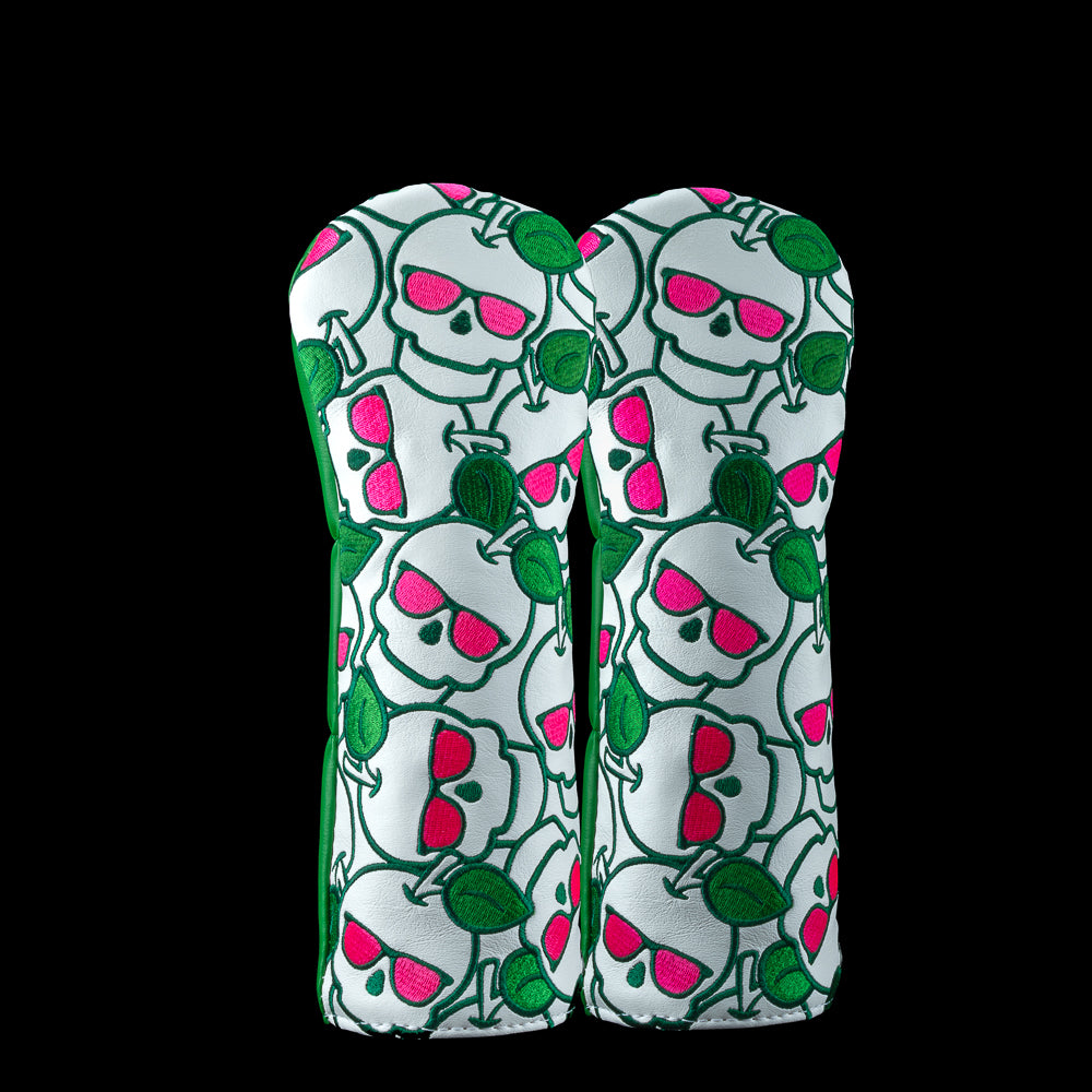 DJ Stacked Peach Skull Fairway Cover