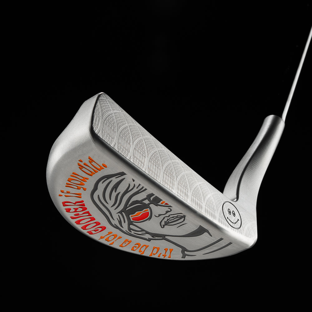 SWAG Golf officially licensed Dazed And Confused movie themed stainless steel limited edition golf putter.