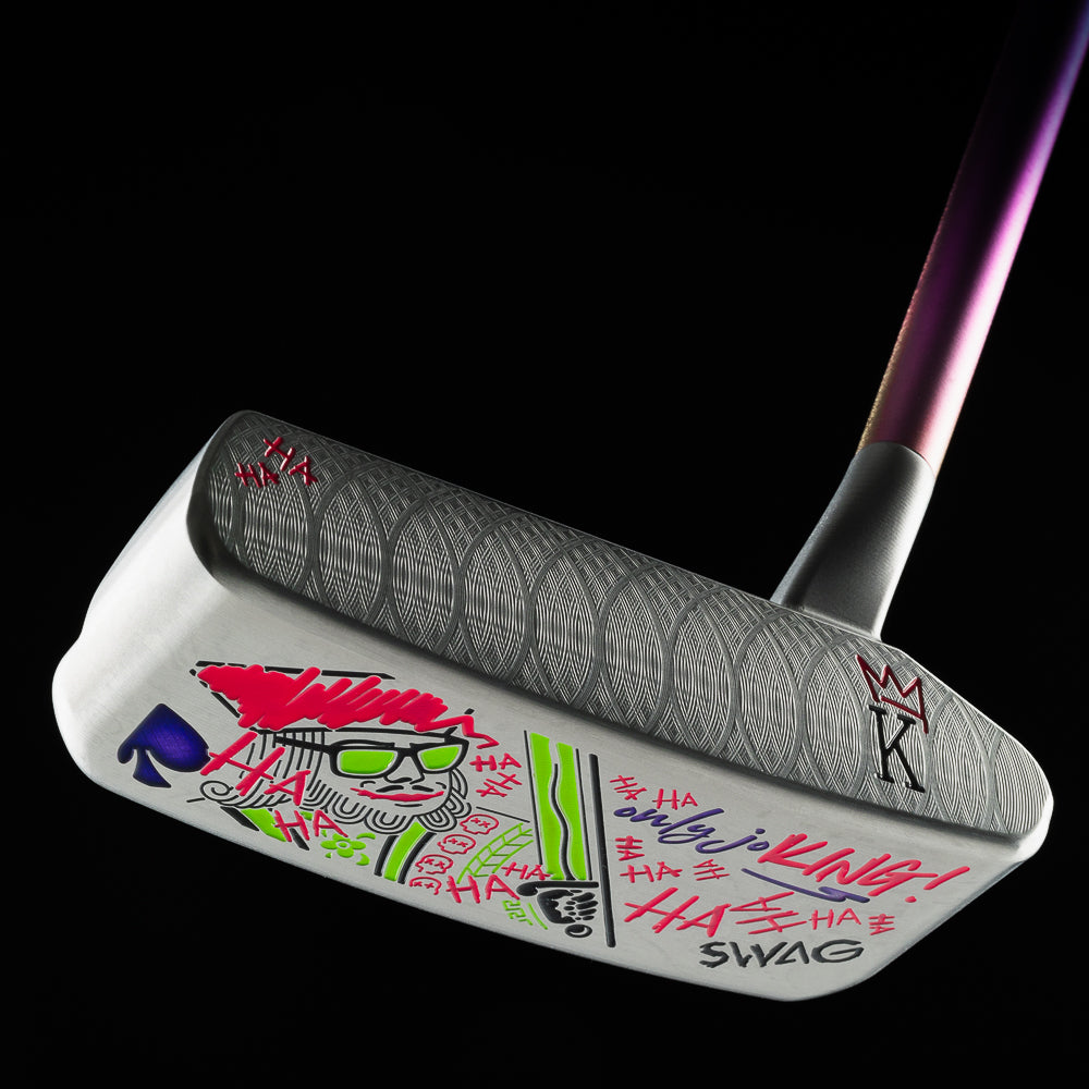 Defaced King Savage one limited edition golf putter made in the USA.