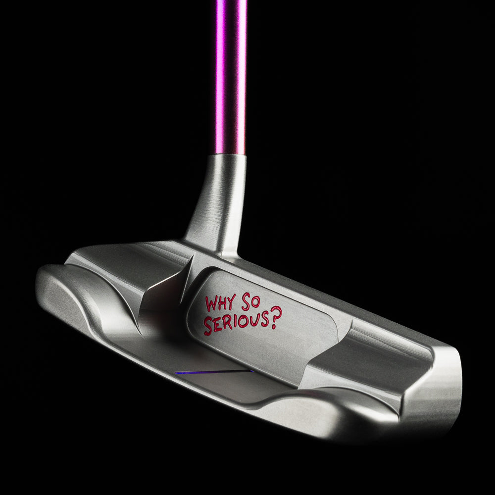 Defaced King Savage one limited edition golf putter made in the USA.