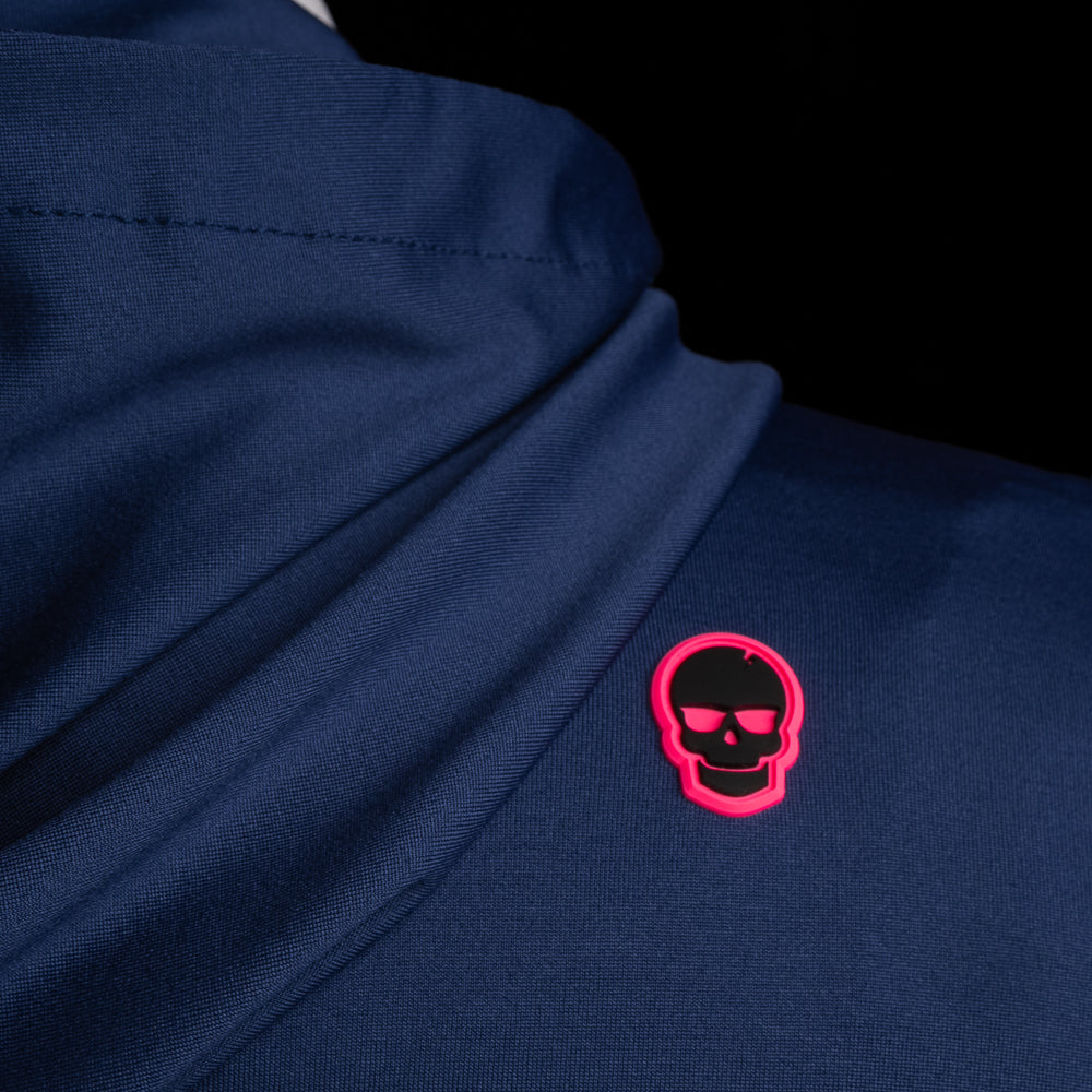 Dripping Skull Navy Player Hoodie