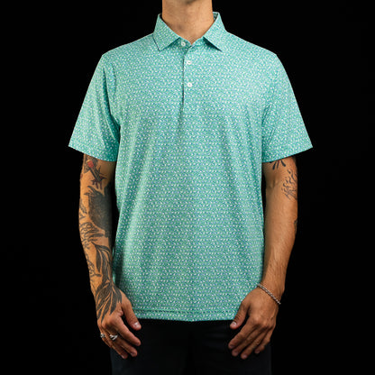 Green 8-Ball Classic Polo Shirt