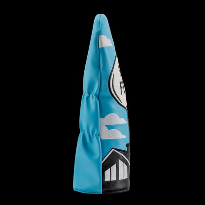 Rewind Golf x Ferris Bueller officially licensed movie water tower themed driver golf headcover.